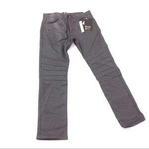 Akademiks Men's Slim Fit Thin Stretch Ribbed 32x32